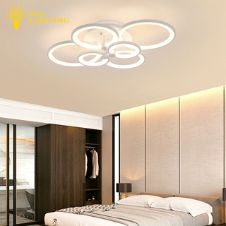 Đèn ốp trần trang trí G10, 6 cánh 3 chế độ sáng , có điều khiển tăng chỉnh ánh sáng
