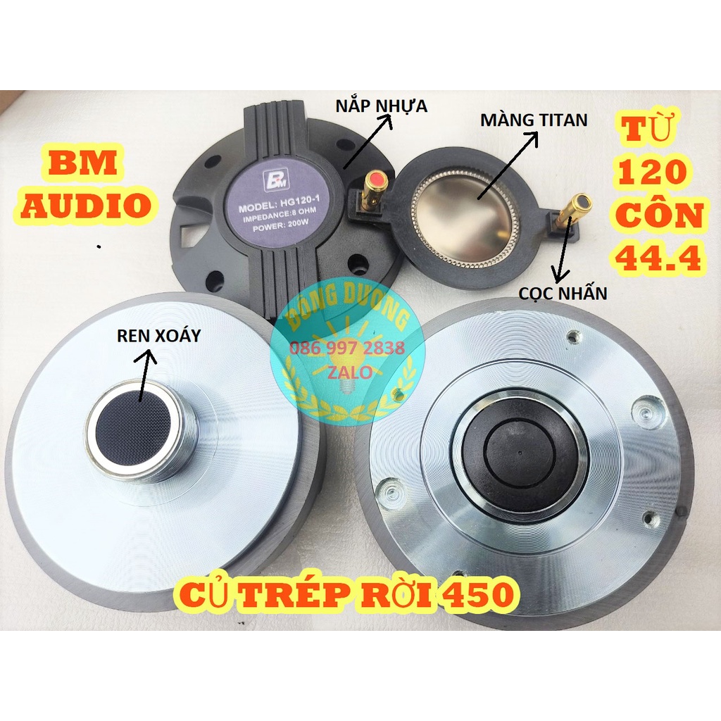LOA TREBLE KÈN 450 BM TỪ 120 REN XOÁY - GIÁ MỘT LOA