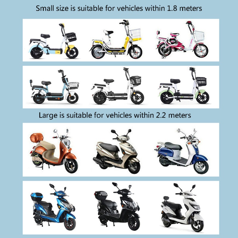 Vỏ Bọc Chống Nắng Chống Thấm Nước Giặt Được Cho Xe Máy Scooter