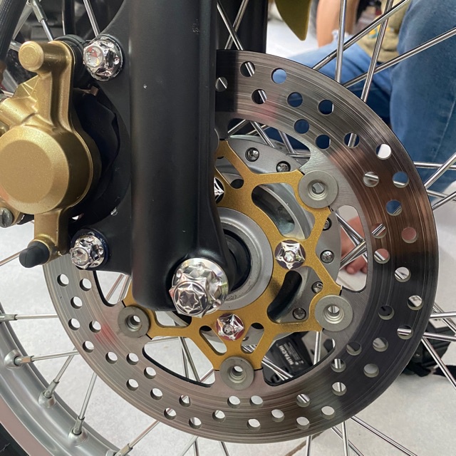 Full bộ Cốt tán Inox Trước sau cho Wave , Exciter , Satria , Winer, AB , vario , vison