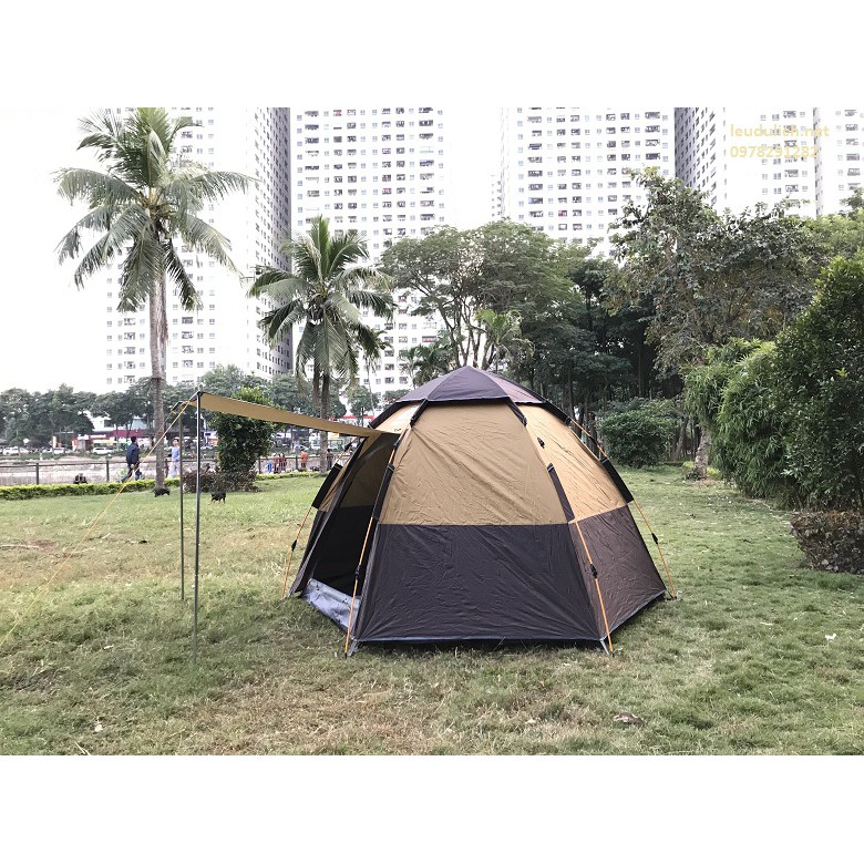 Lều tự bung 5-8 người 2 lớp cao cấp hãng Hewolf | BigBuy360 - bigbuy360.vn