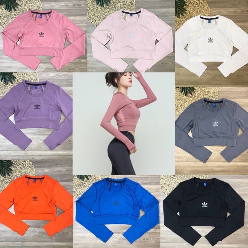 ÁO CROPTOP TAY DÀI PHỐI LƯỚI SIÊU XINH 🥰Vải ĐẸP 🥰 Free SHIP❤️