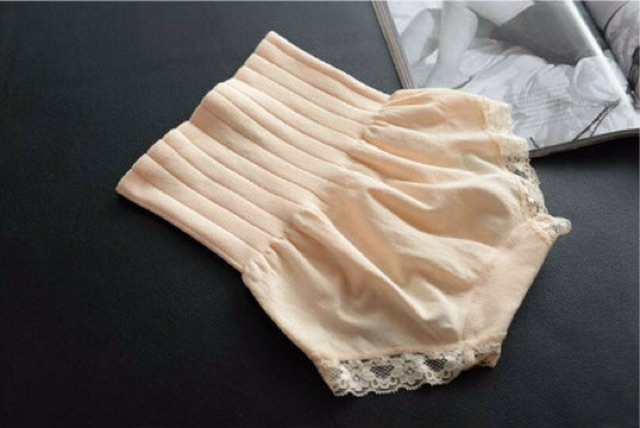 Quần lót liền mạch ren bụng