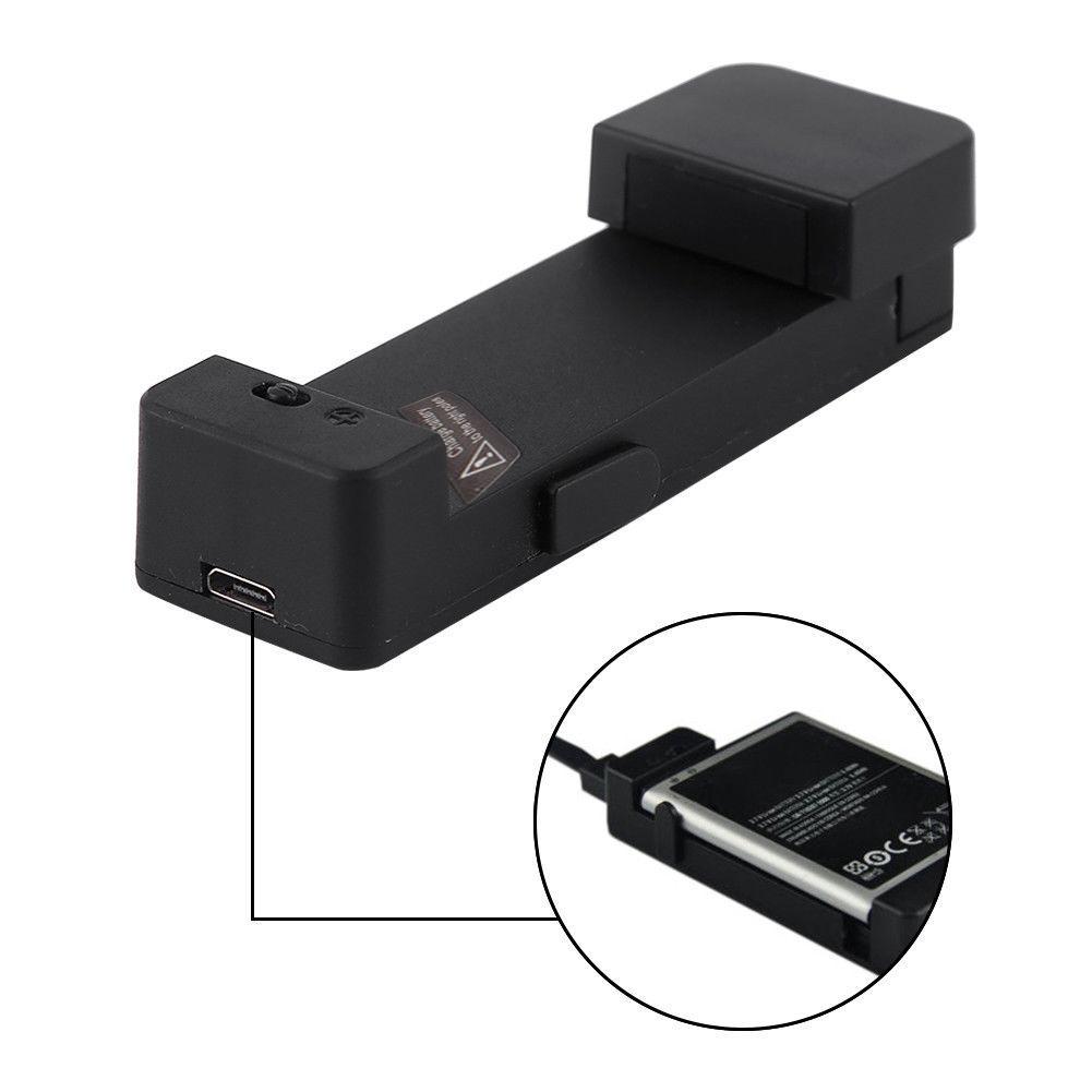 Universal Indicator Battery Charger Dock Cradle For Cell Mobile Phone Black