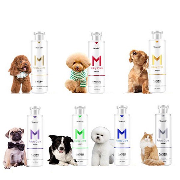 Sữa tắm Cao Cấp cho chó mèo Yaho M Royal Care, tắm sạch giúp mượt lông bồng bềnh 500ml