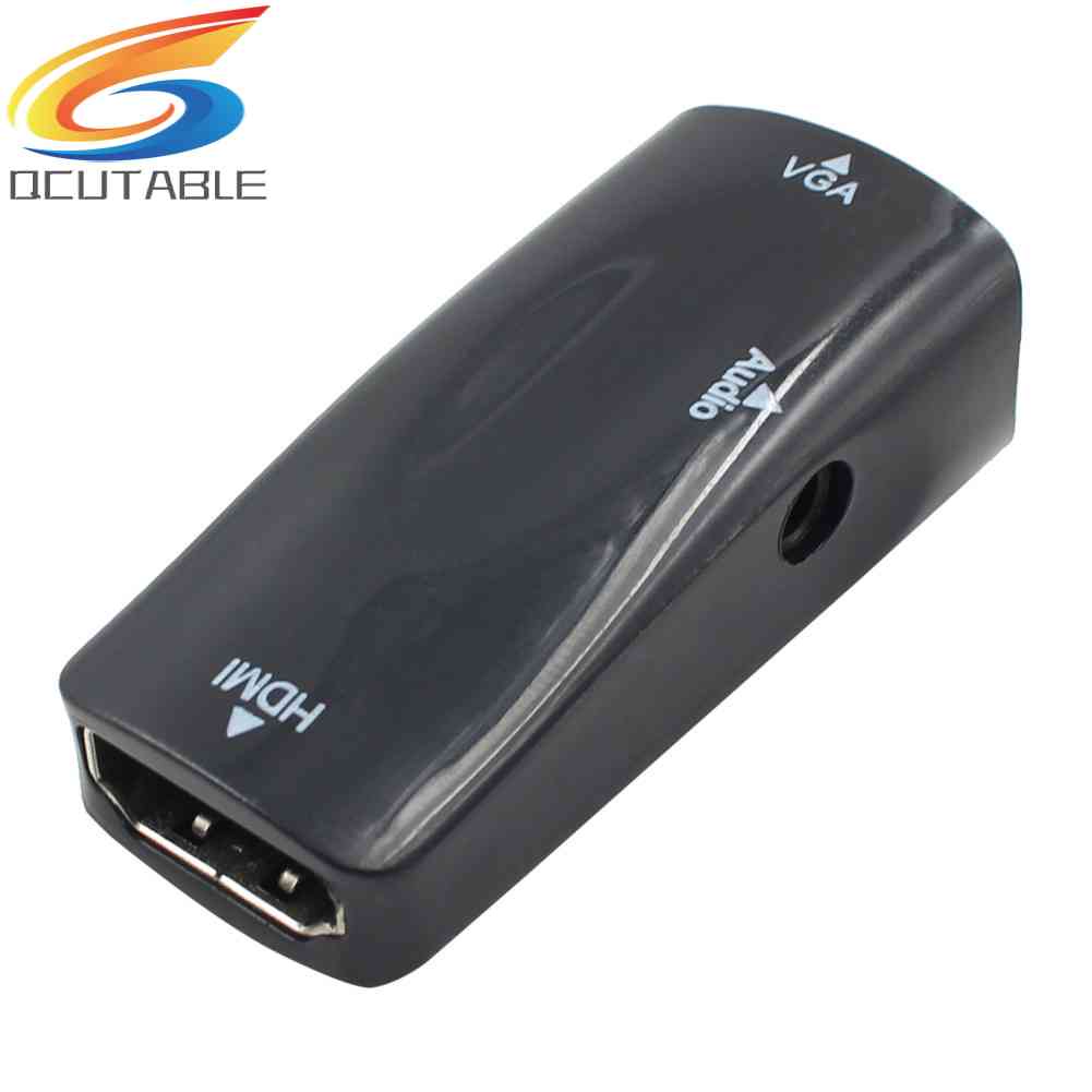 Cáp ChuyểN ĐổI Âm Thanh HDMI-compatible Female Sang VGA 1080P Cho PC