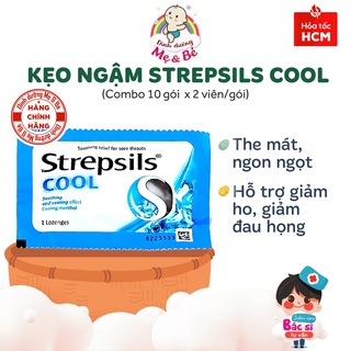 Kẹo ngậm Strepsils Cool (Gói 2 viên)