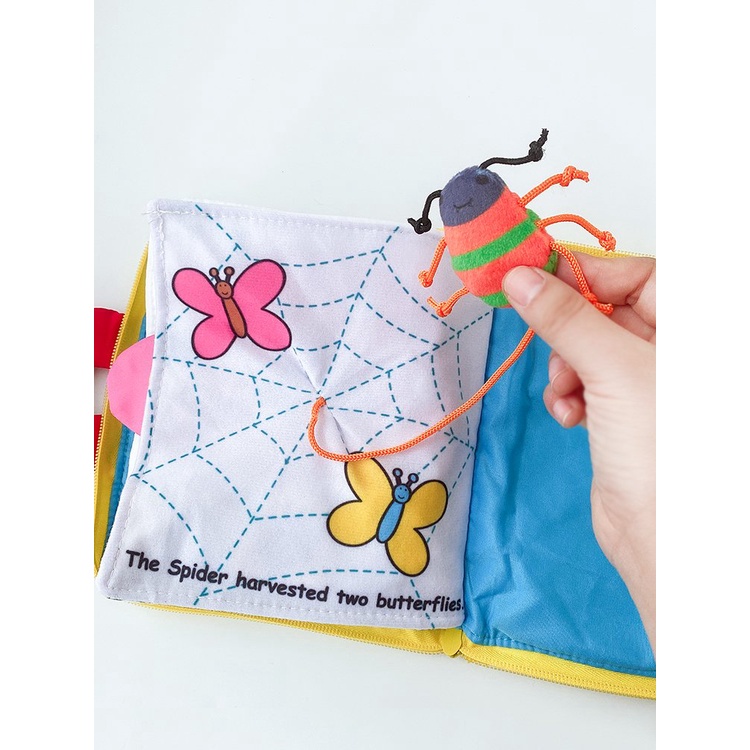 Sách Vải Baby Peekaboo Book Trốn Tìm Của Những Chú Côn Trùng SV50