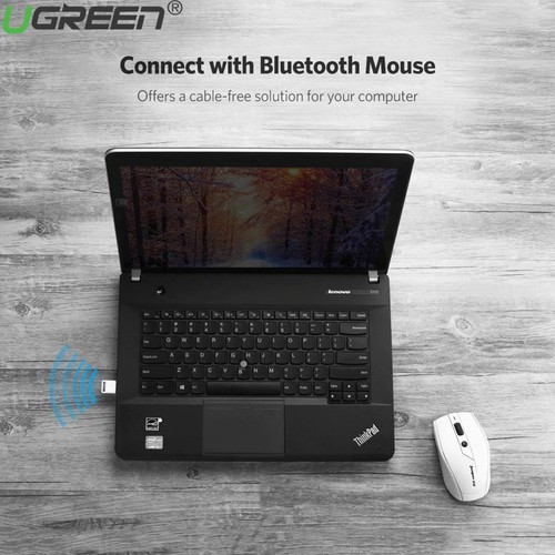 USB Thu Bluetooth Cho PC Laptop 4.0 Ugreen 30524/ 5.0 Ugreen 80889 - Hàng Chính Hãng BH 18 Tháng