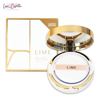 Phấn nước Lime Real Cover Pink Cushion ( Tone 10, Tone 20) - LACE COSMETIC