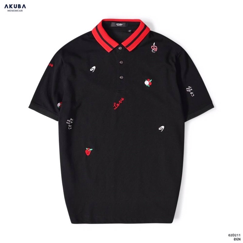 ÁO THUN CỔ POLO 02D211 - AKUBA