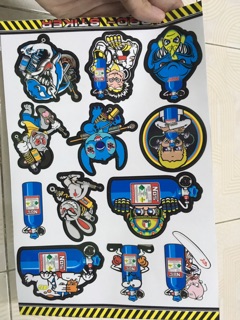 Tem stiker nos