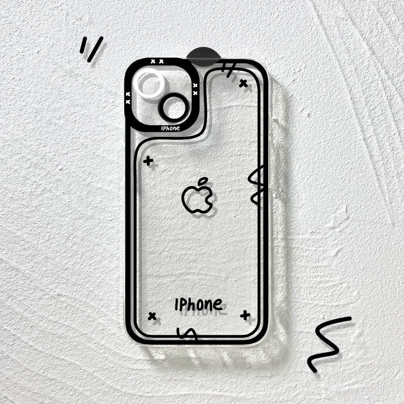 Ốp Điện Thoại TPU Dẻo In Ông Già Noel Tuần Lộc IPhone11 12Pro 12Promax 12mini 11PRO Max 13 13PRO Max Xs Max XR 7 8 Plus