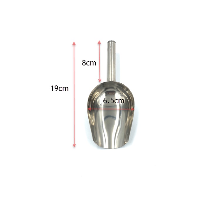 Vá Xúc Đá - Muỗng Xúc Đá Inox