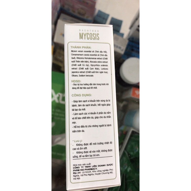 Bách thảo Mycosis - Sạch nấm, hết ngứa