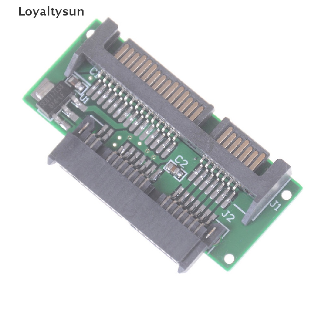 (MớI) Bộ ChuyểN ĐổI 1.8 Inch Micro SATA HDD SSD 3.3V Sang 2.5 Inch 22PIN SATA 5V