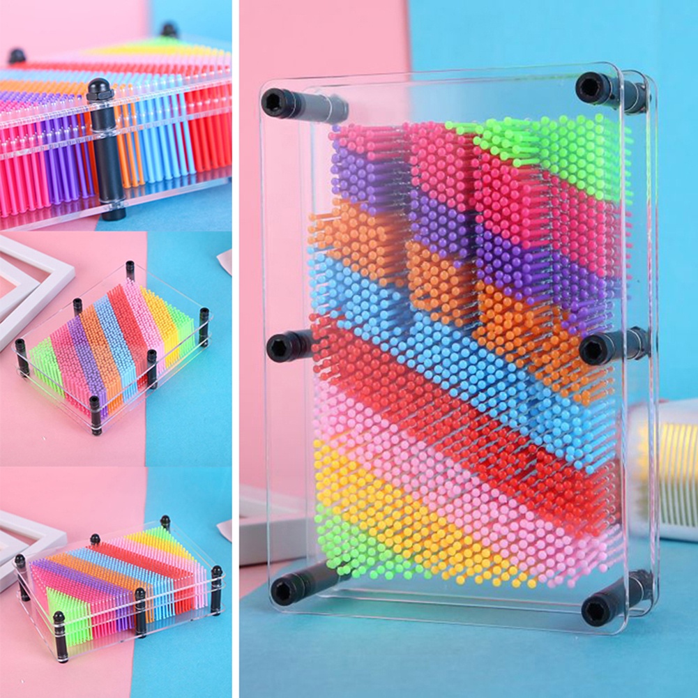 Đồ chơi bảng ghim nhựa tạo hình 3D nghệ thuật sáng tạo cho nhà ở/văn phòng