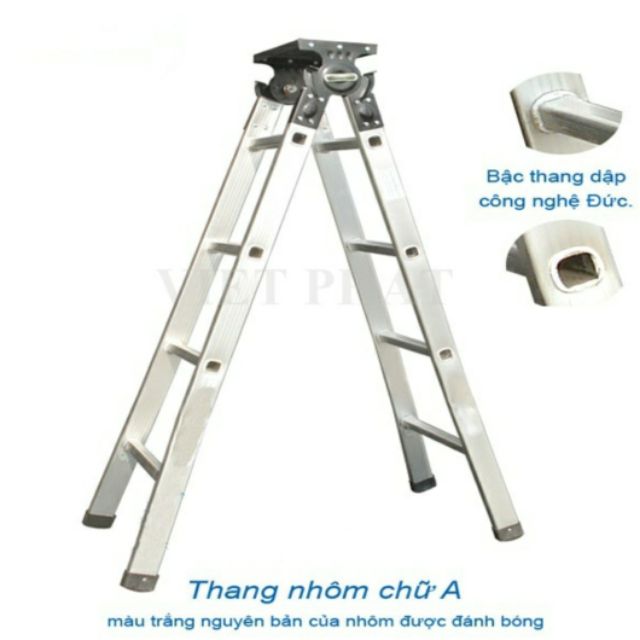 Thang nhôm chữ A - 2m