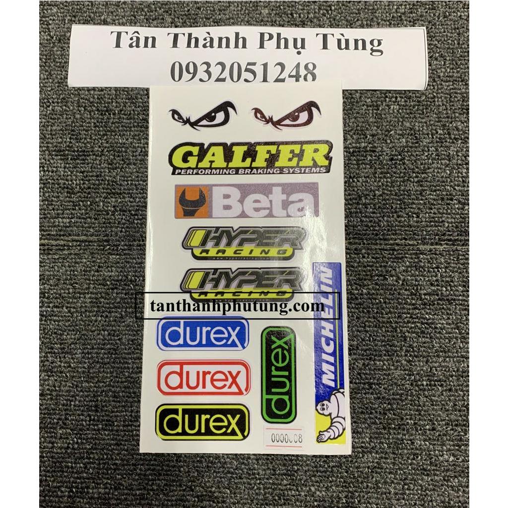 Tem Sticker Decal trang trí MS00008