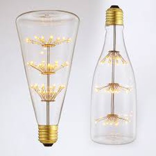 Bóng đèn Edison chai sao rơi LED