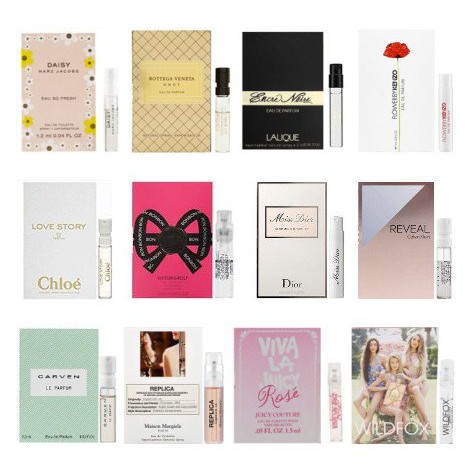 Auth 💯 Mẫu thử nước hoa nam nữ ngẫu nhiên Vial Sample Perfume