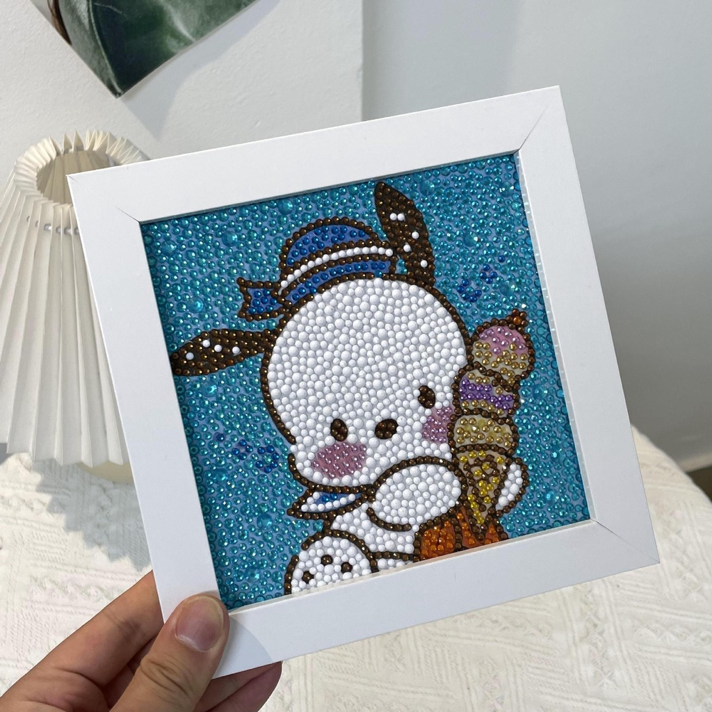 Bộ Tranh Đính Đá Tự Làm Tự Làm Mới Giáo Dục Cho Bé