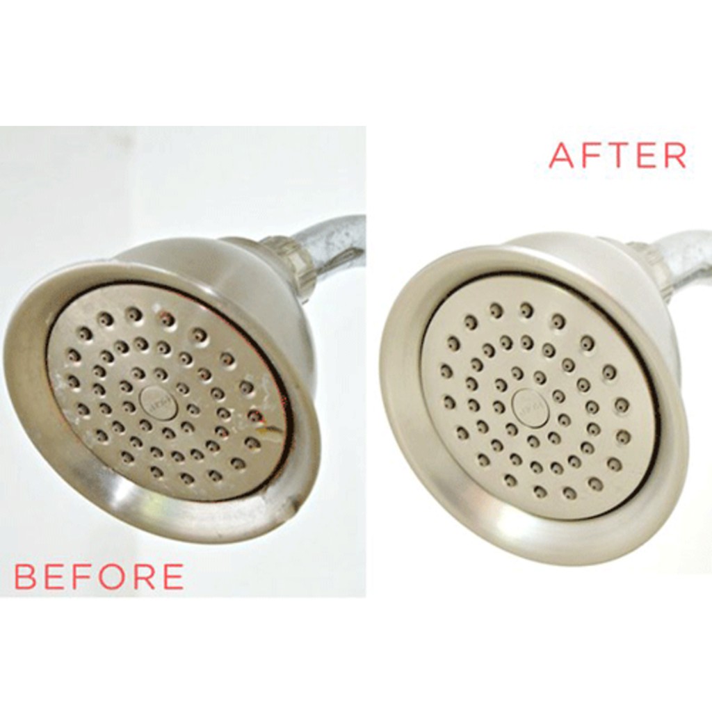 Vệ sinh nhà tắm tẩy cặn canxi và vết ố trên thiết bị sen vòi inox chậu rửa inox Astonish… C6710