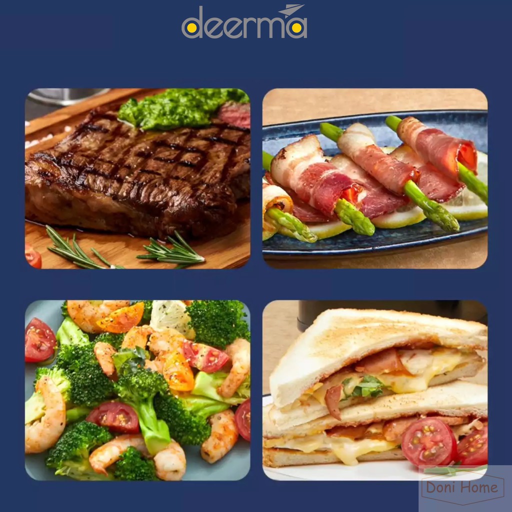 Máy làm đồ ăn sáng đa năng Deerma DEM-ZC10 Bảo Hành 12 Tháng