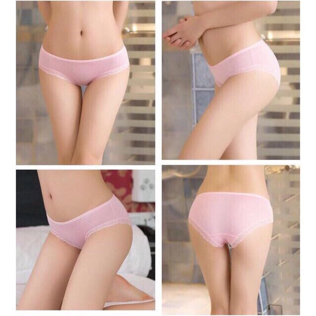 Quần Lót Ren Modal Cotton Cao Cấp