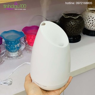 (QA) Máy Khuếch Tán Tinh Dầu Phun Sương Cổ Thấp Búp Sen 550ml - 480g