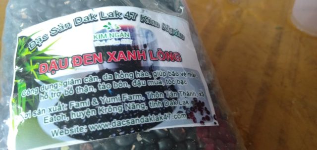 [Giá sỉ]Đậu đen xanh lòng Sạch hạt to thơm bở Famiyumifarm 500g