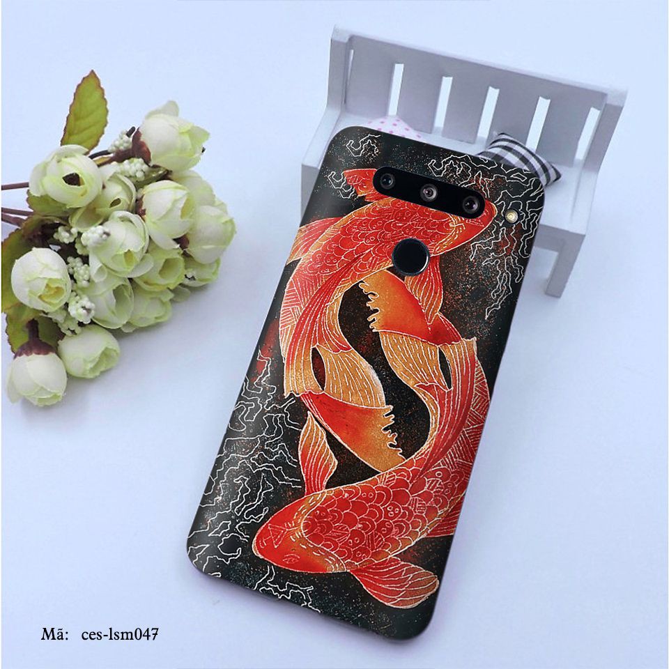 Miếng dán skin cho các dòng điện thoại LG G7 - G8 - G6 in hình 3D nhiều màu sắc