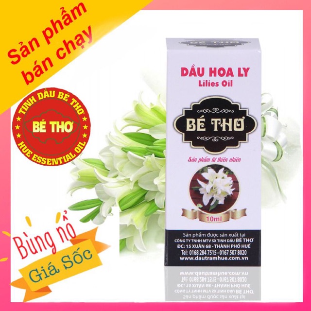 Tinh Dầu Hoa Ly