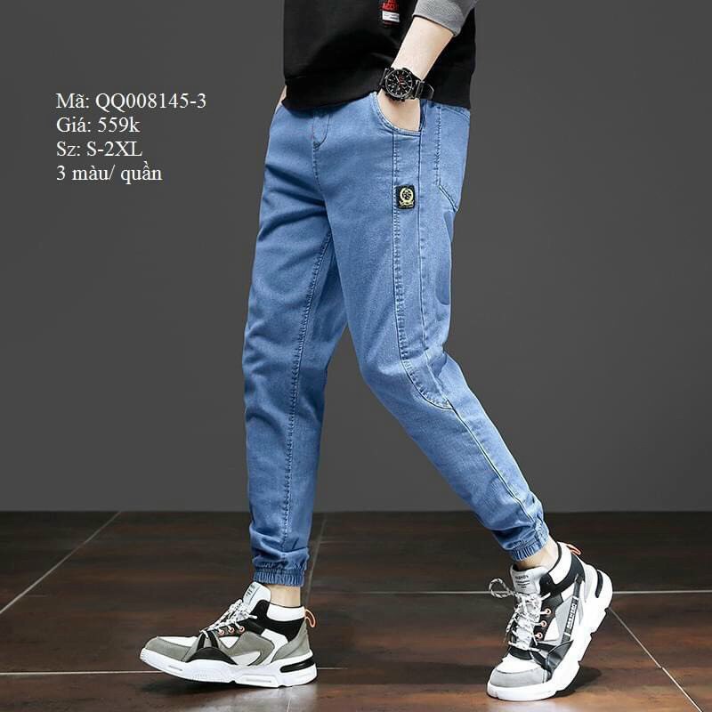 (TOP bán chạy) Quần Jean ống jogger mẫu mới trẻ trung, giá rẻ, đủ 3 màu chọn lựa | WebRaoVat - webraovat.net.vn