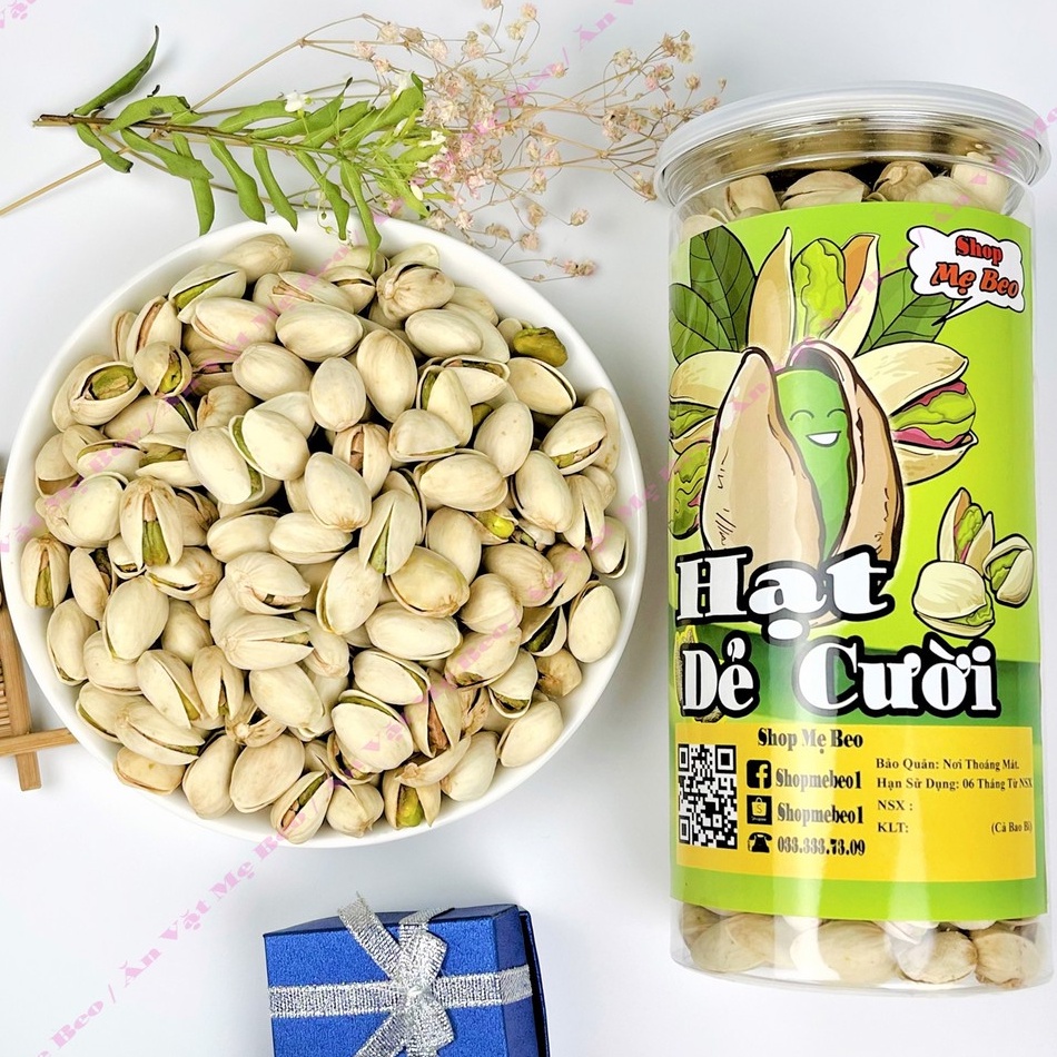 500Gr Hạt dẻ cười Mỹ - Không chất bảo quản- Không tẫy trắng