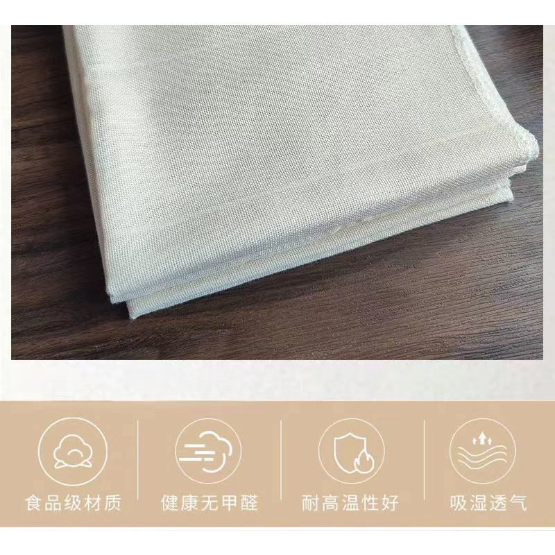 Vải Gạc cotton Nguyên Chất Không Dính Dùng Hấp Thức Ăn