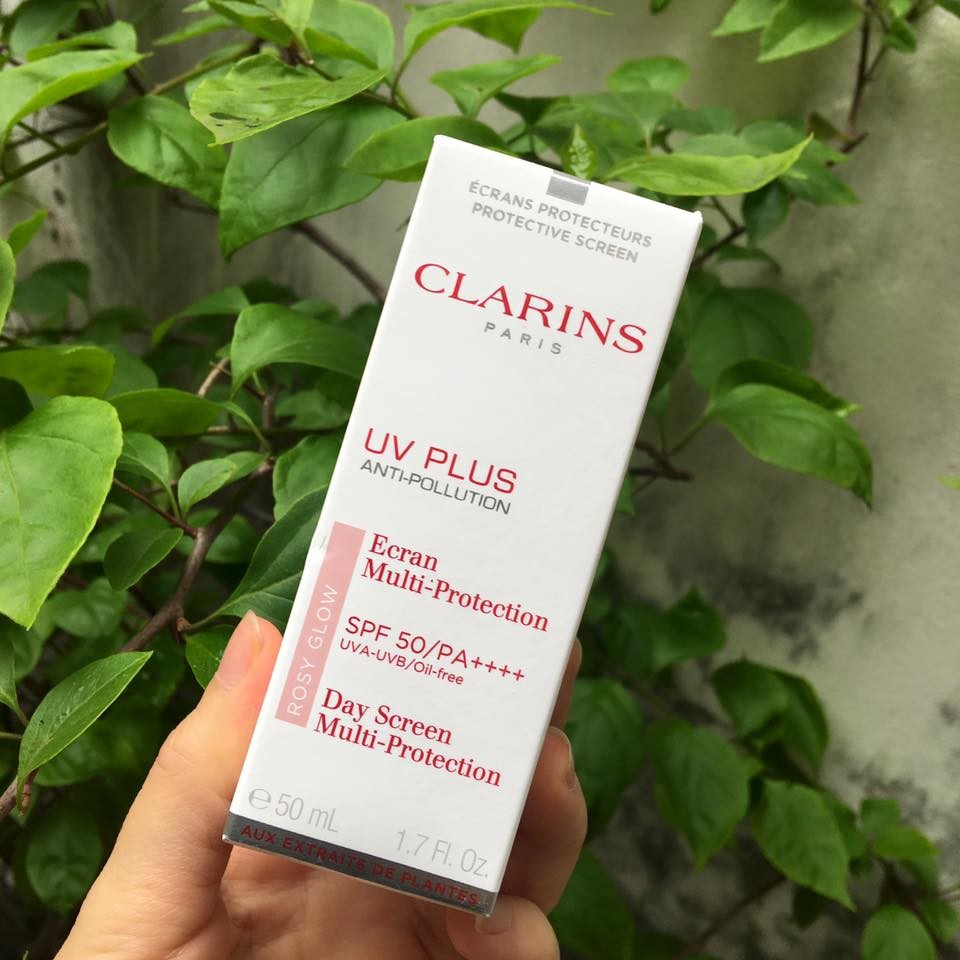 Kem chống nắng Clarins Rosy Glow 50ml
