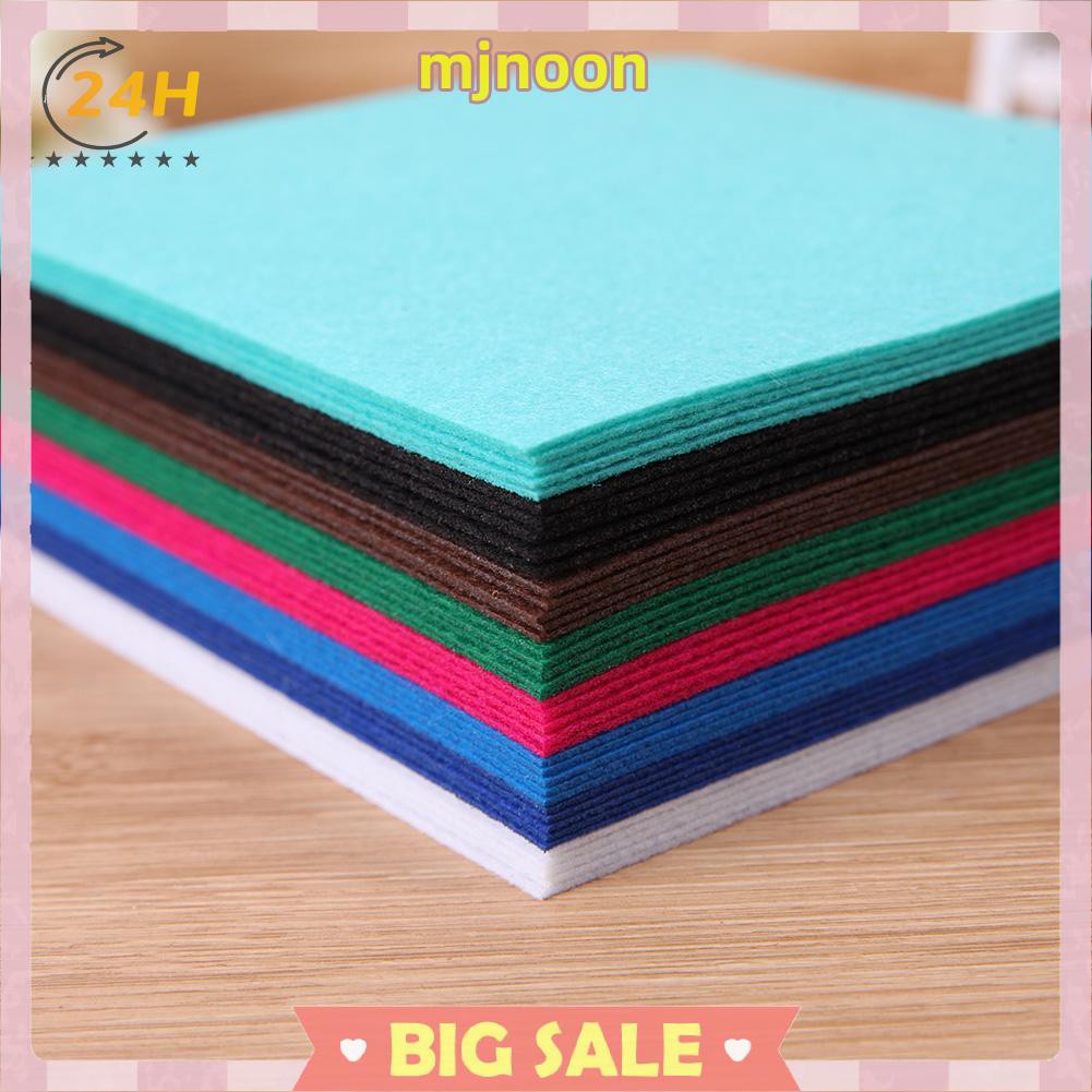 40 Miếng Vải Polyester 10x10cm Làm Đồ Thủ Công