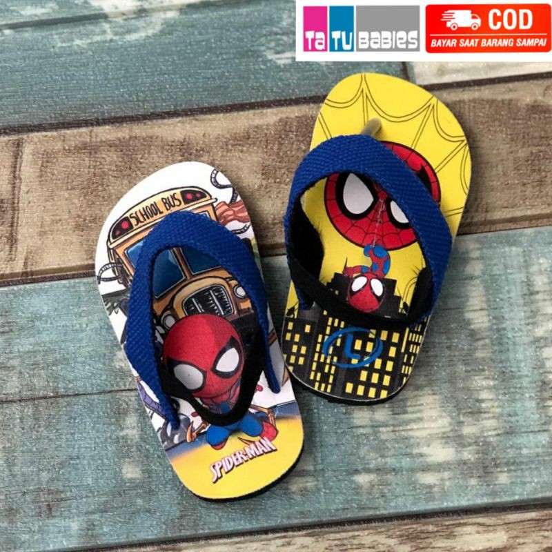 Giày Sandal Loklin - Spiderman Cho Bé Trai