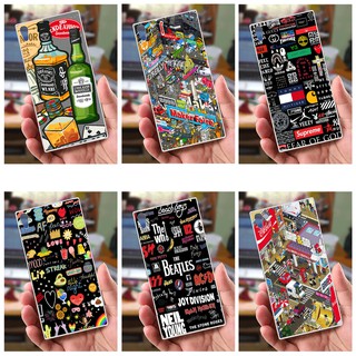 Ốp lưng Sony Xperia L1  (dẻo viền trắng trong) - Brands