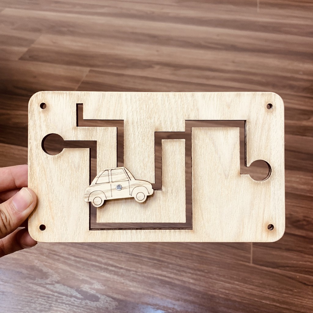 Phụ Kiện Làm Bảng Bận Rộn Busy Board,Tự Làm Đồ Chơi Cho Bé Bộ Mê Cung Ô Tô Gỗ