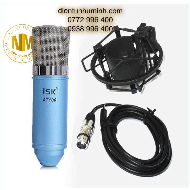 MICRO THU ÂM ISK AT100 Loại 1 - Mic LIVE STREAM