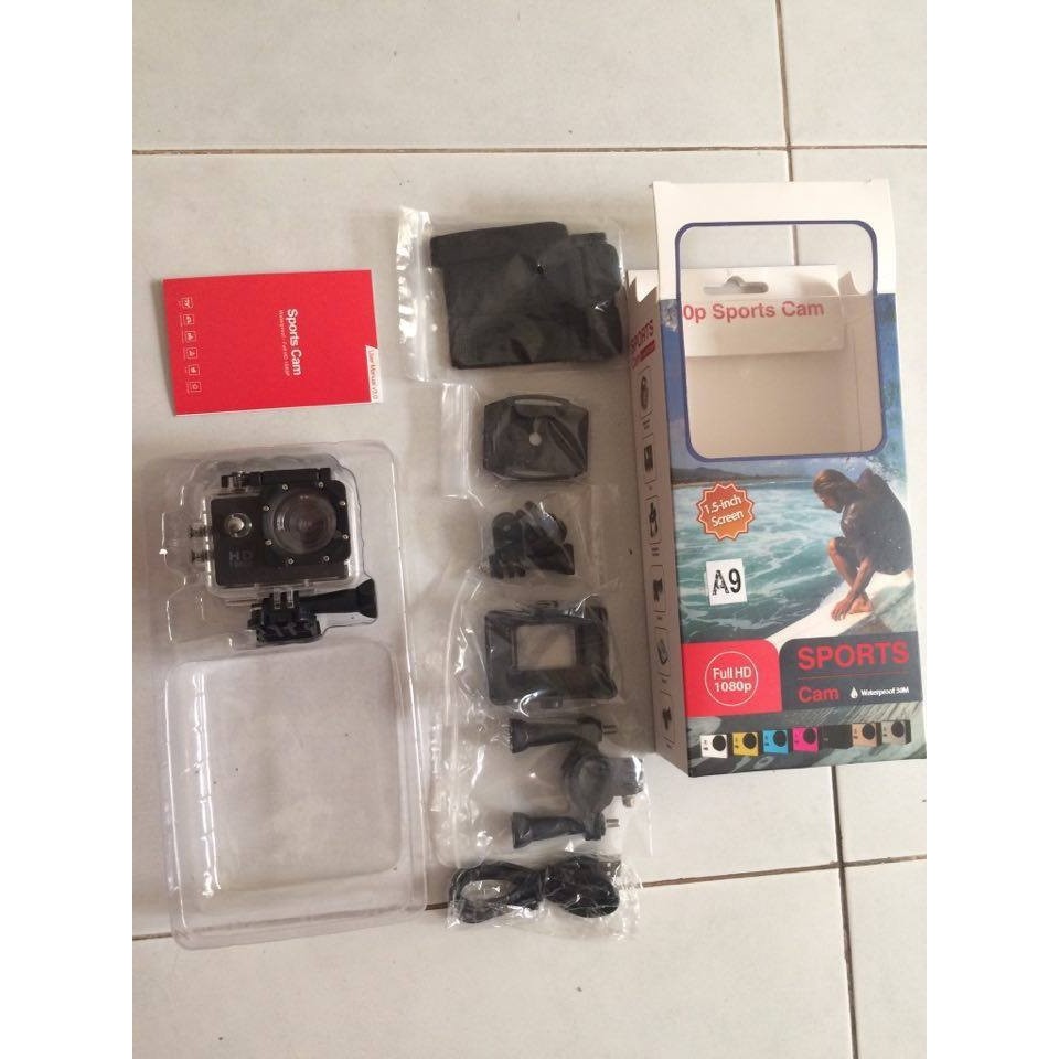 [SALE 10%] Camera hành trình cho xe máy HD 1080P Sport Cam A8, A9 LCD 1.5" | BigBuy360 - bigbuy360.vn