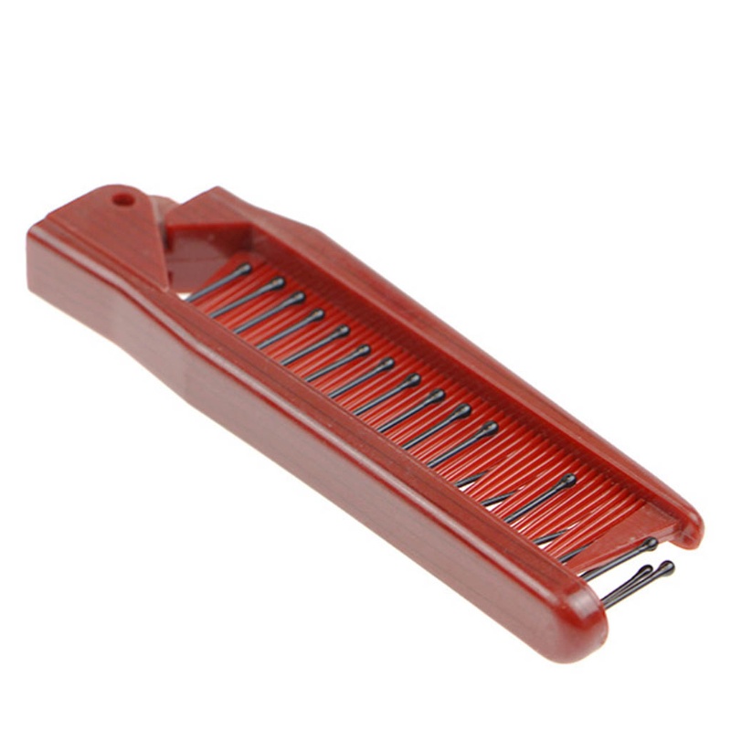 Lược Chải Tóc Thiết Kế Hai Đầu Chống Tĩnh Điện Thiết Kế Nhỏ Gọn