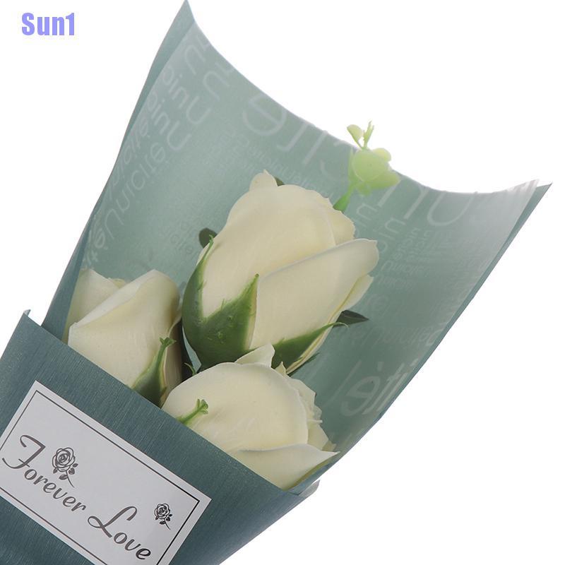 Bó 3 bông hoa hồng xà phòng xinh xắn làm quà tặng ngày của mẹ