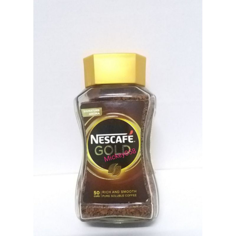 Cà phê Nescafe gold chai 100g