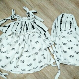 Đồ bộ 2 dây mặc nhà siêu xinh