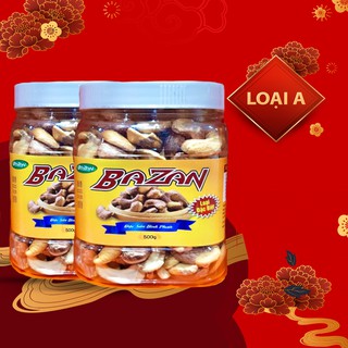 Hạt điều Bình Phước rang muối Bazan 500g vỏ lụa sạch loại A - [true SEED hcm]