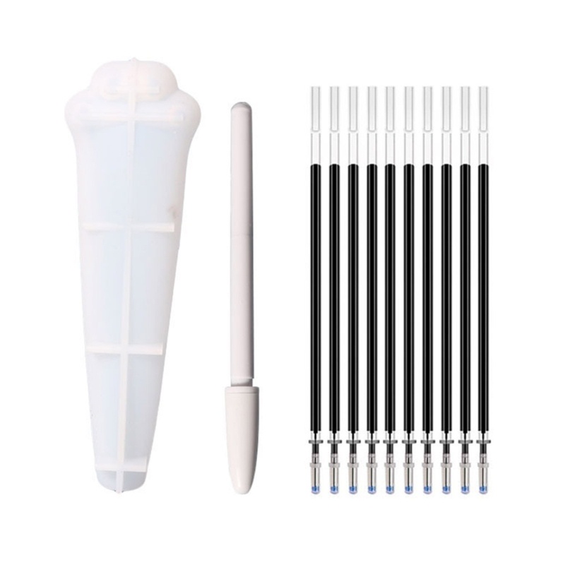 Sa Khuôn Silicon Làm Giá Đỡ Bút Bằng Resin Epoxy Hình Động Vật Nhỏ