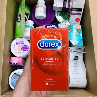 Bao cao su durex Úc hộp 30 cái- Hàng đủ bill